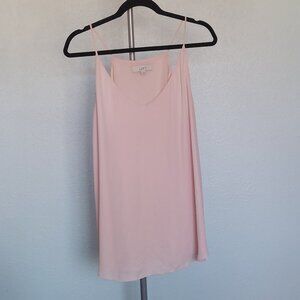 LOFT Pale Pink V-Neck Camisole Tank Top - Size XL